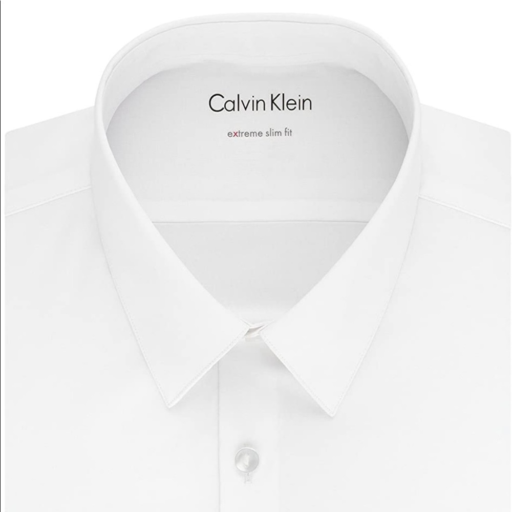 NWT Calvin Klein Extreme Slim Dress Shirt Small 14-14.5 x 32/33